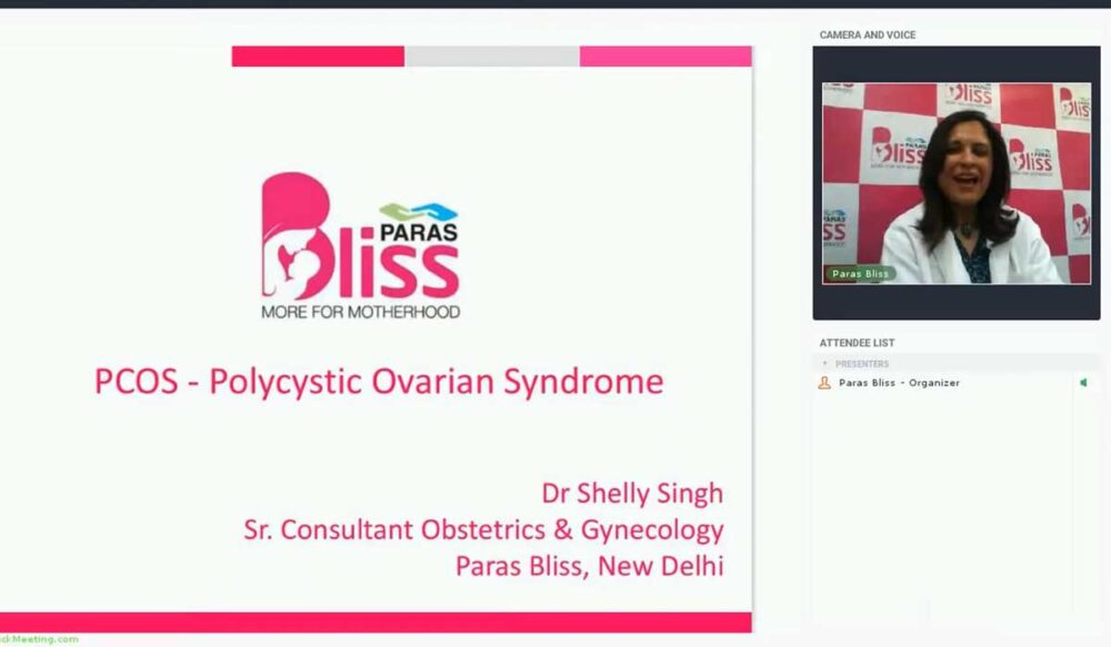 POLYCYSTIC OVARIAN SYNDROME (PCOS) – DR. SHELLY SINGH, PARAS BLISS NEW DELHI