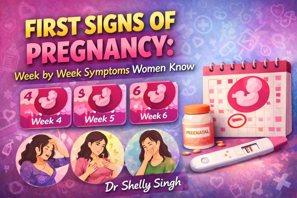 First Signs of Pregnancy: Week by Week Symptoms Women Know