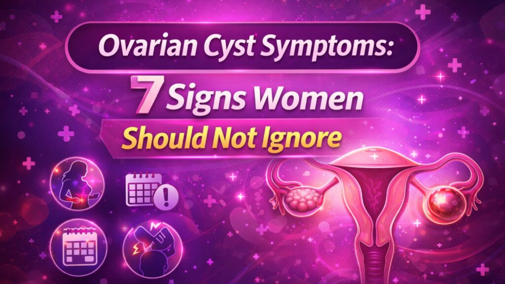 Ovarian Cyst Symptoms: 7 Signs Women Should Not Ignore