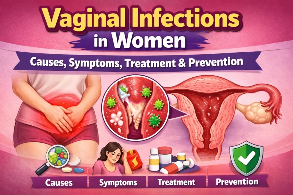 Vaginal Infections in Women: Causes, Symptoms, Treatment