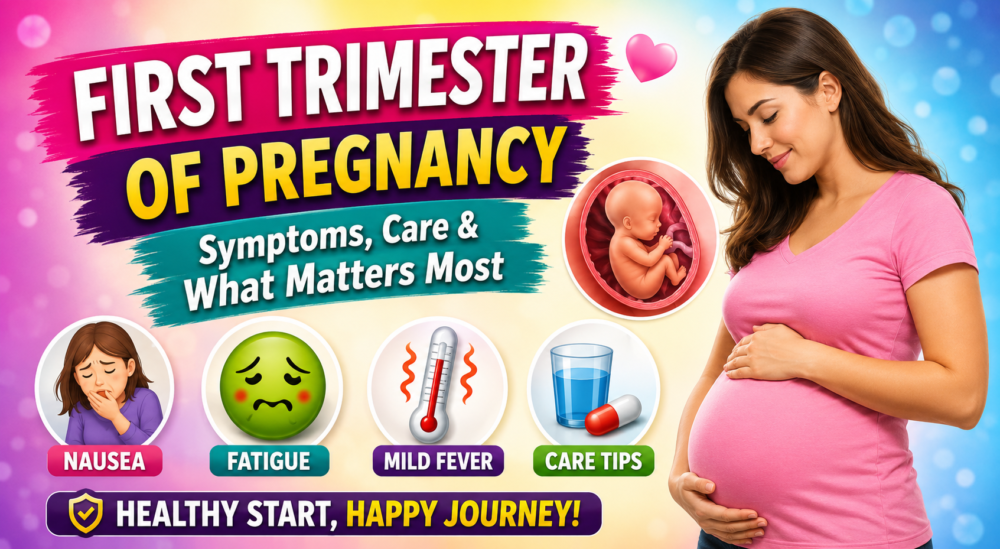 First Trimester of Pregnancy: Symptoms, Care & What Matters Most