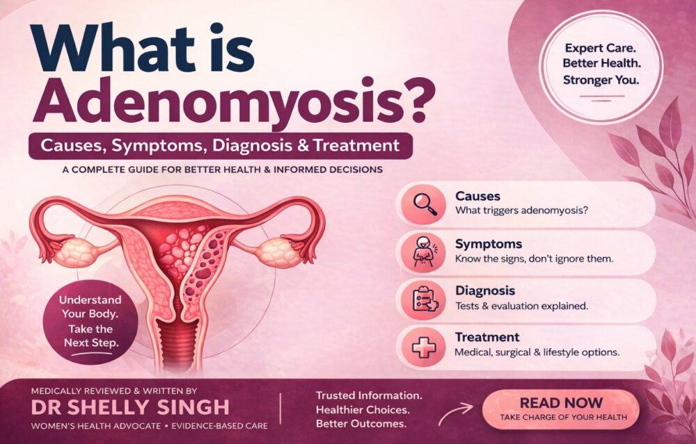 What is Adenomyosis: Causes, Symptoms, Diagnosis & Treatment