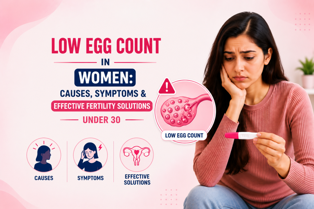 Low Egg Count in Women Under 30: Causes, Symptoms & Effective Fertility Solutions