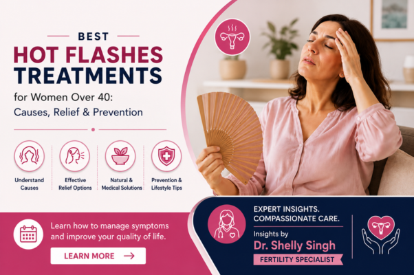 Best Hot Flashes Treatments for Women Over 40: Causes, Relief & Prevention