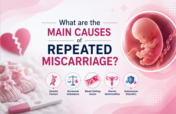 What are the main causes of repeated miscarriage?